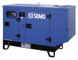 Дизельный генератор SDMO K 27 в кожухе с АВР