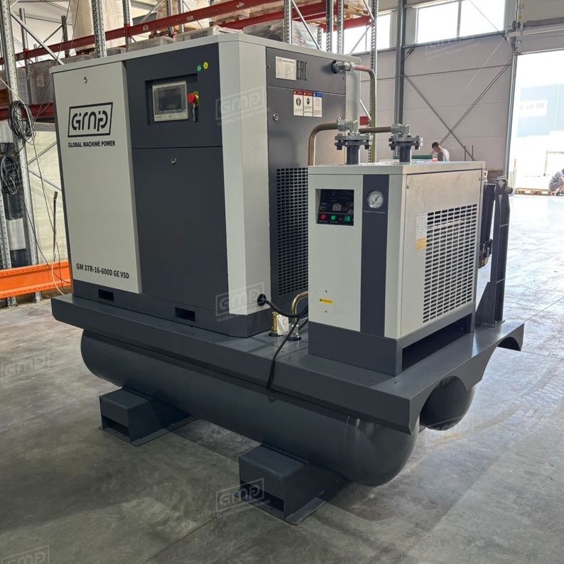 Винтовой компрессор GMP GM 37R-16-600D GE VSD (для лазера)