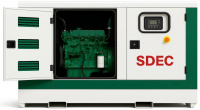 Дизельный генератор SDEC GMP 124SD в кожухе
