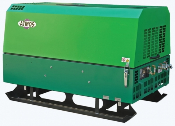 Дизельный компрессор Atmos PDP 15 на салазках