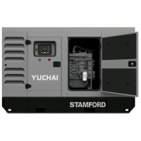 Дизельный генератор Yuchai GMP AY33 в кожухе
