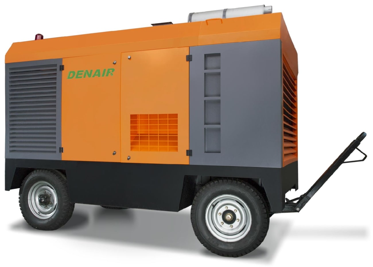 Дизельный компрессор Denair DACY-5/10 (на шасси)