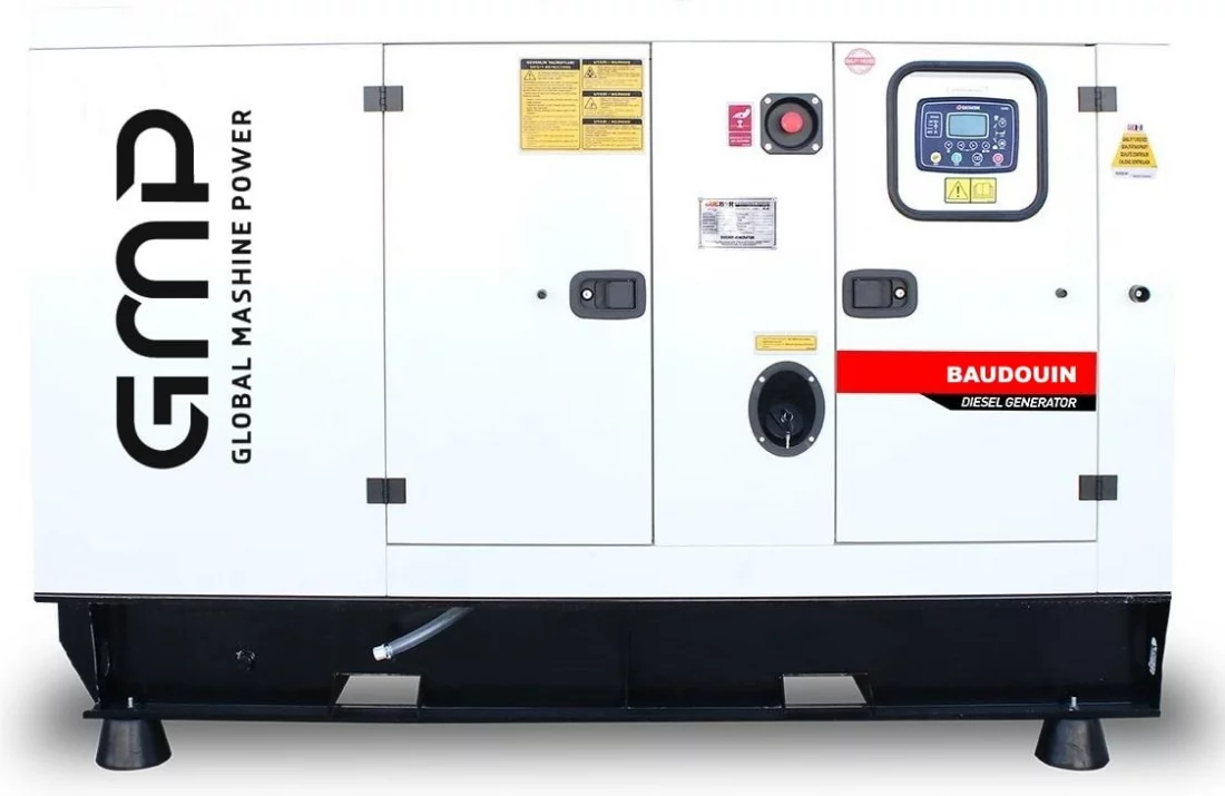 Дизельный генератор Baudouin GMP 72BM в кожухе