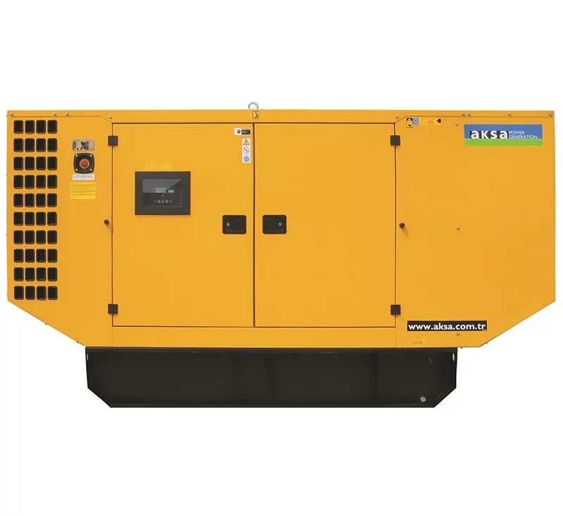 Дизельный генератор Aksa APD-150P в кожухе 
