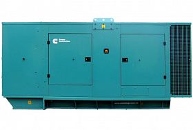 Дизельный генератор Cummins C300D5 в кожухе — фото 2