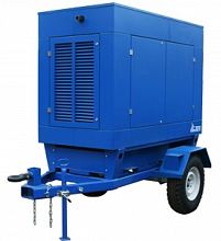 Дизельный генератор ТСС АД-30С-Т400-1РПМ19 на шасси — фото 1