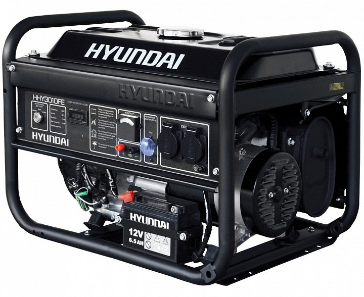 Бензиновый генератор Hyundai HHY 3010FE