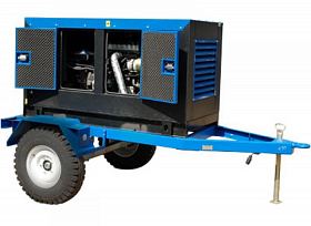 Дизельный генератор ТСС АД-15С-Т400-1РКМ7 на шасси — фото 2
